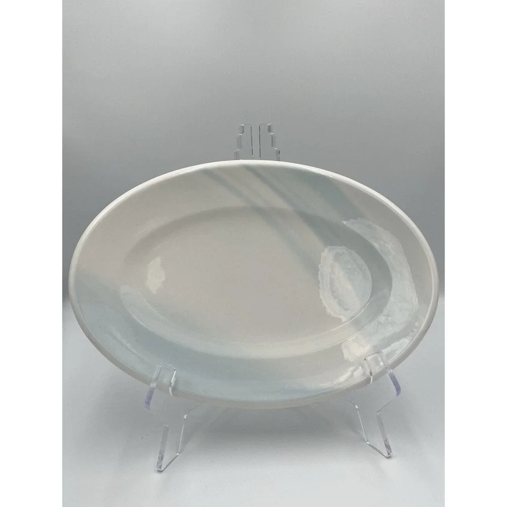 Villeroy & Boch City Life Blue Oval Serving Plate 11 3/4